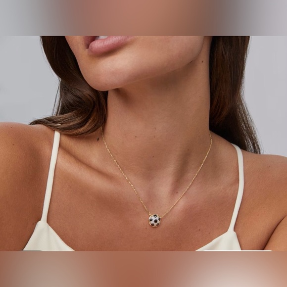 New with box Kendra Scott soccer ⚽️ necklace - Picture 3 of 6